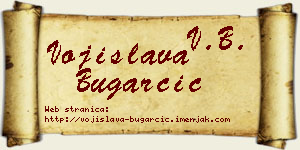 Vojislava Bugarčić vizit kartica